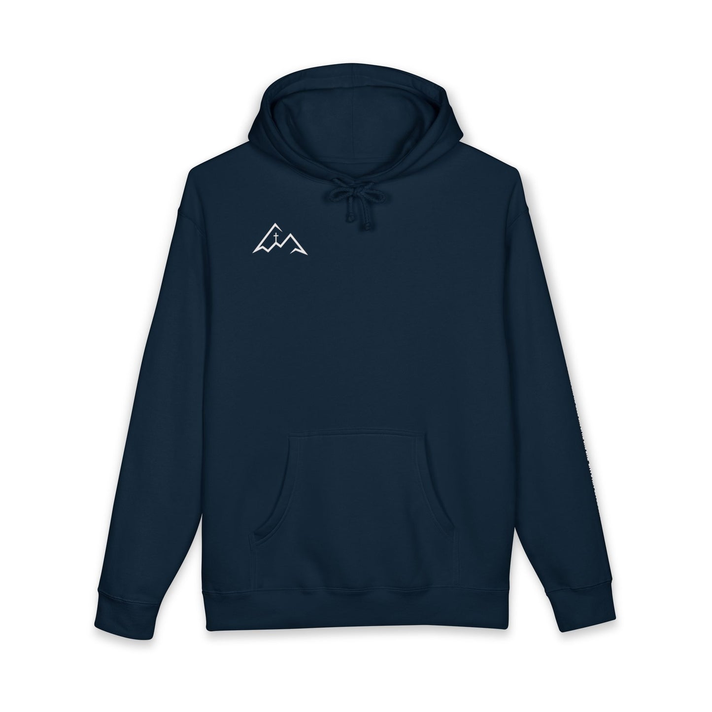 "A Helping Hand" navy hoodie